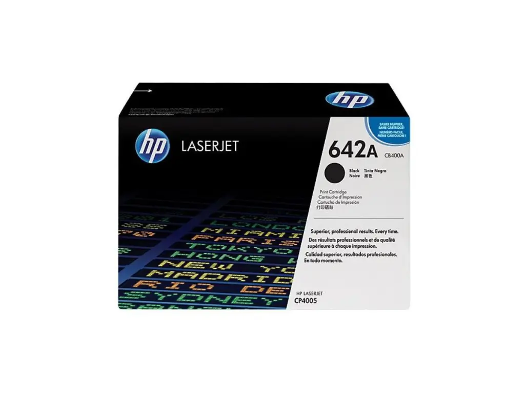 Original Cartridge - HP - 642A (CB400A) Black