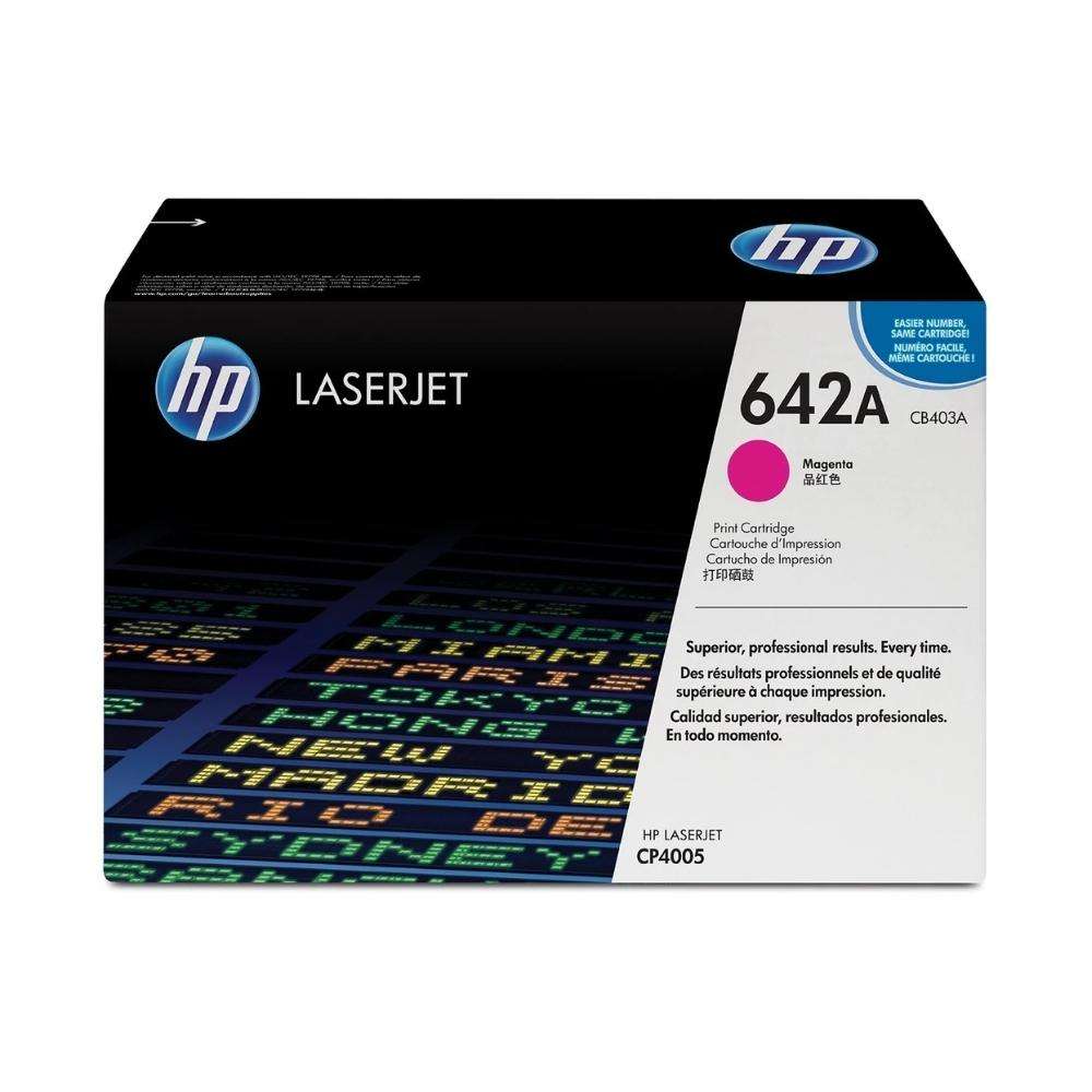 Original Cartridge - HP - 642A (CB403A) Magenta