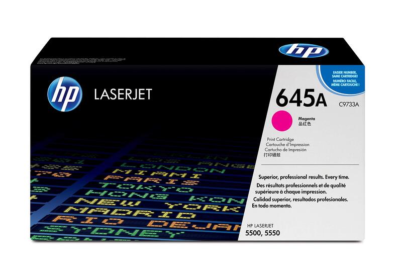 Original Cartridge - HP - 645A (C9733A) Magenta