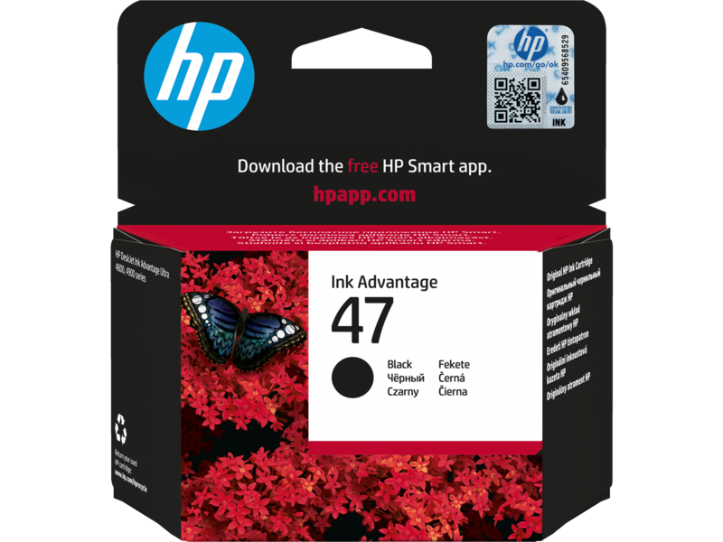 Original Ink Cartridge - HP 47 6ZD21AE Black
