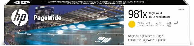 Original PageWide Cartridge - HP - 981X L0R11A Yellow
