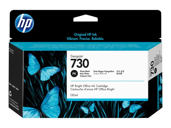 Original Ink Cartridge - HP 730 P2V67A Photo Black