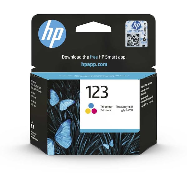 Original Ink Cartridge - HP 123 F6V16AE Tricolor