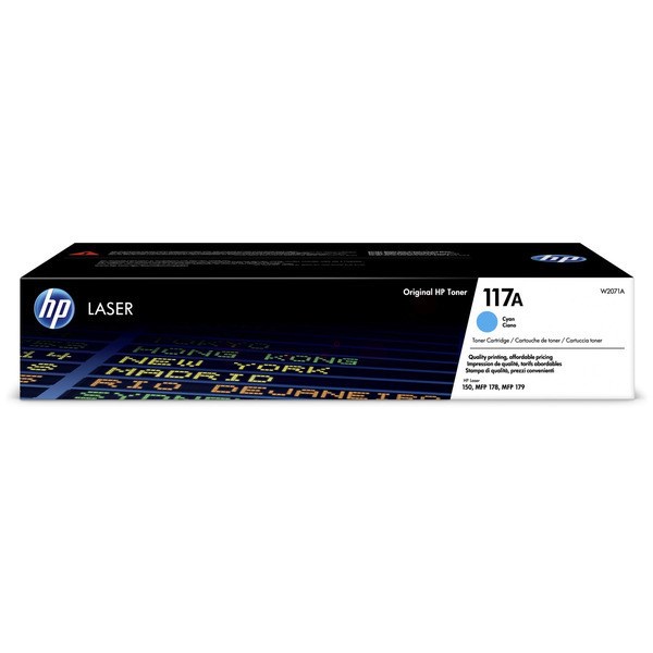 Original Cartridge - HP - 117A (W2071A) Cyan
