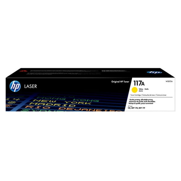 Original Cartridge - HP - 117A (W2072A) Yellow