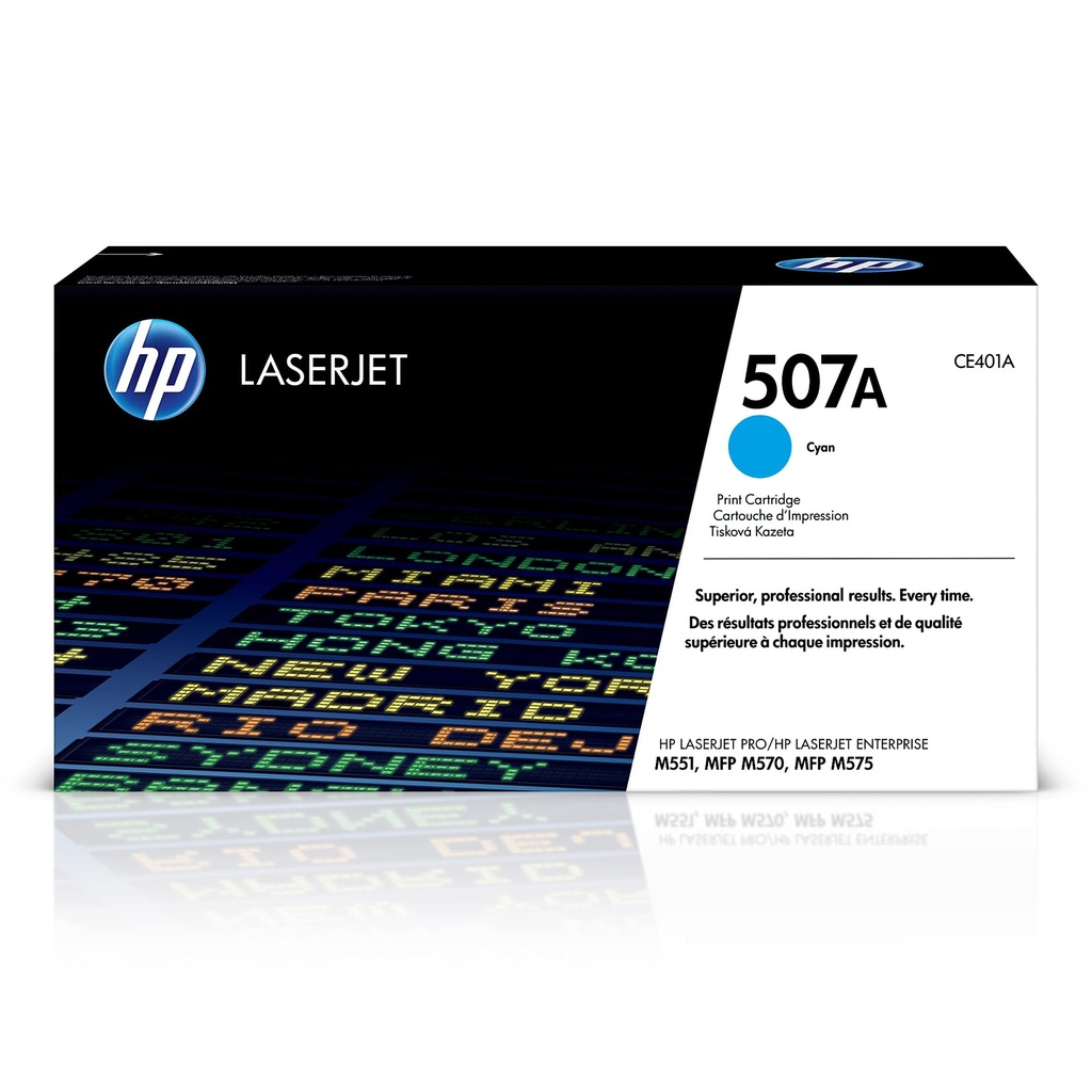 Original Cartridge - HP - 507A (CE401A) Cyan