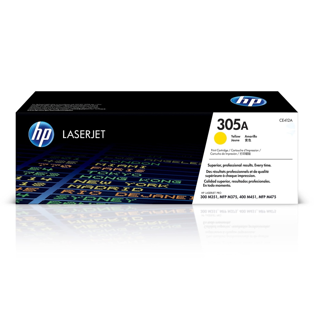 Original Cartridge - HP - 305A (CE412A) Yellow