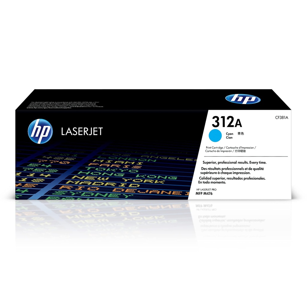 Original Cartridge - HP - 312A (CF381A) Cyan