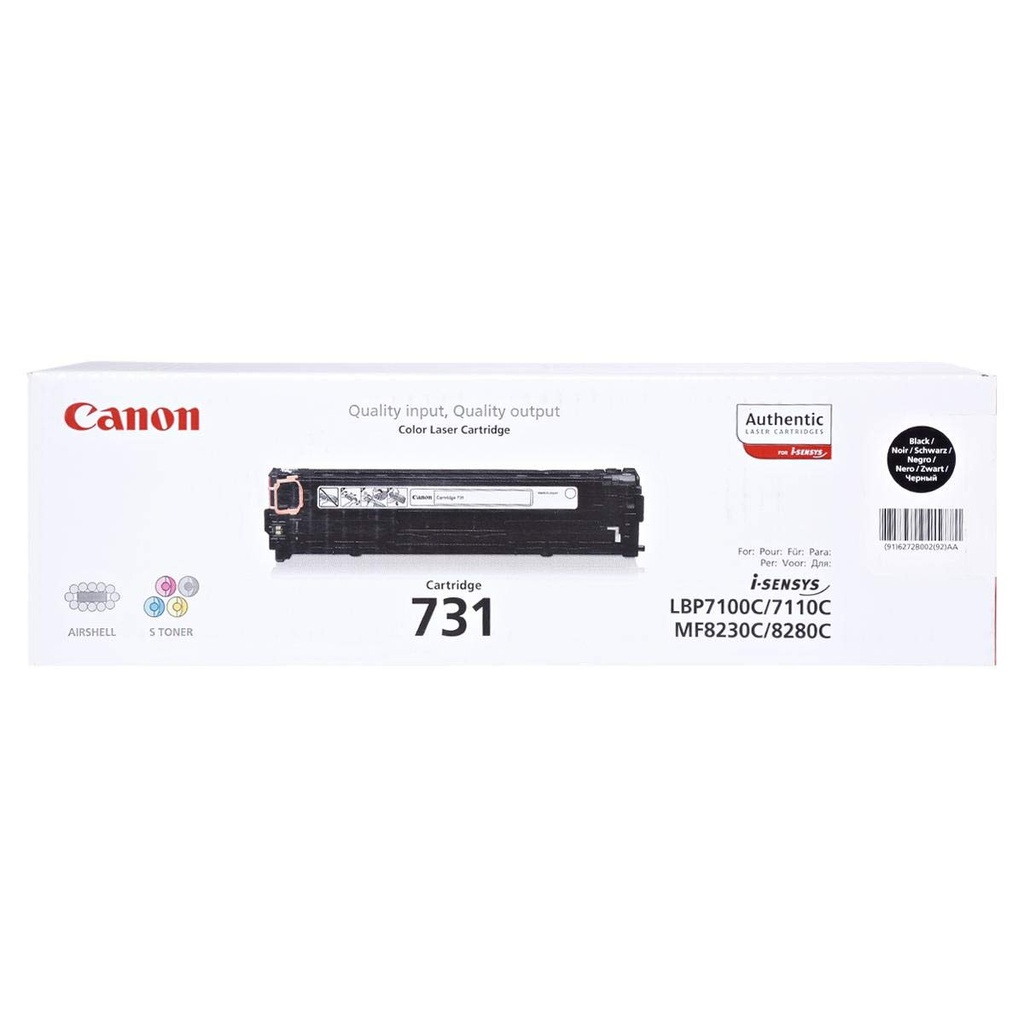 Original Cartridge - Canon 731 Black