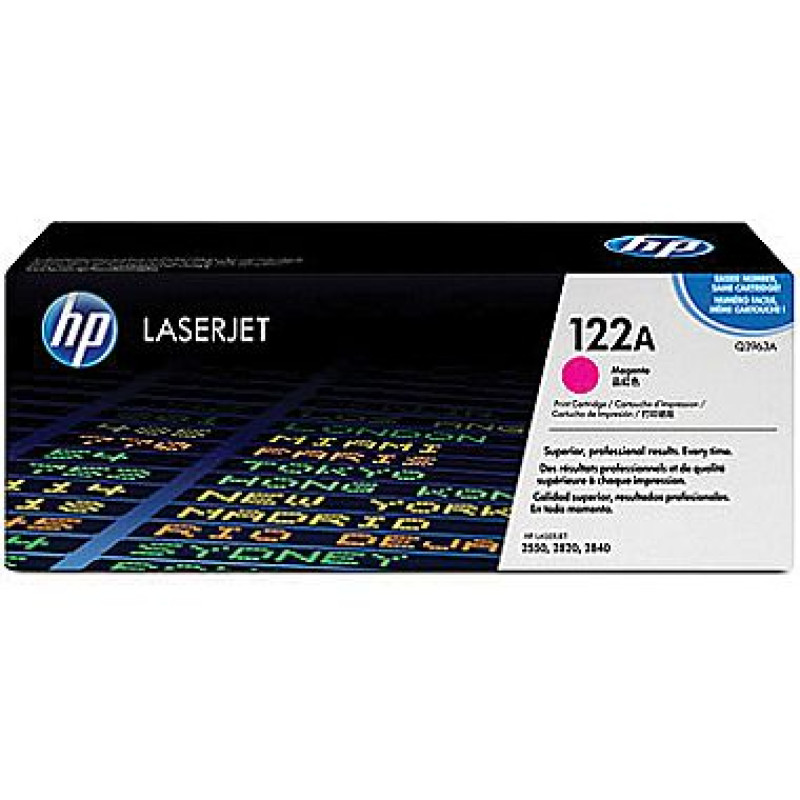Original Cartridge - HP - 122A (Q3963A) Magenta
