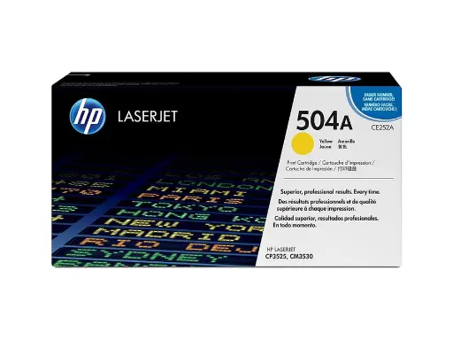 Original Cartridge - HP - 504A (CE252A) Yellow