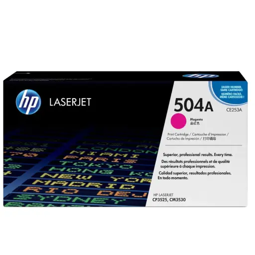 Original Cartridge - HP - 504A (CE253A) Magenta
