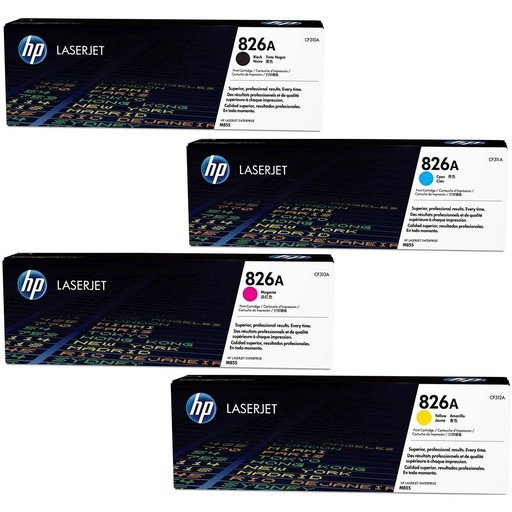 Original Cartridge - HP - 826A (CF310A/ CF311A/ CF312A/ CF313A) 4 Pack