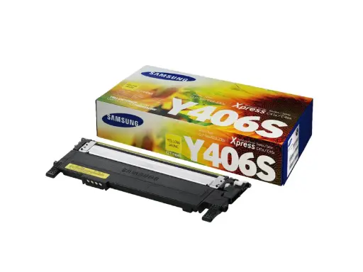 Original Cartridge -  Samsung CLT - Y406S Yellow