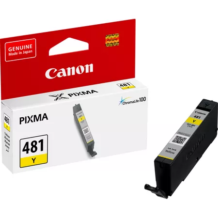 Original Ink Cartridge - Canon  CLI-481Y Yellow