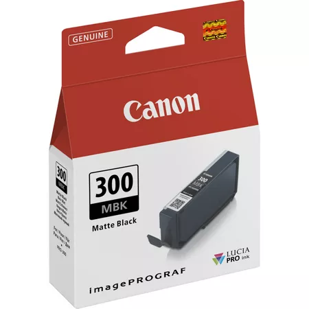 Original Ink Cartridge - Canon PFI-300MBK Matte Black
