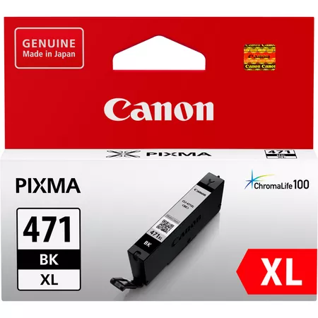 Original Ink Cartridge - Canon CLI-471XL Black