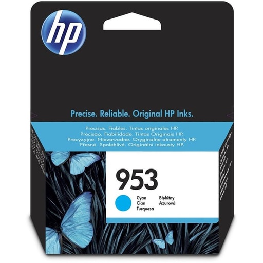 Original Ink Cartridge - HP 953 F6U12AE Cyan 