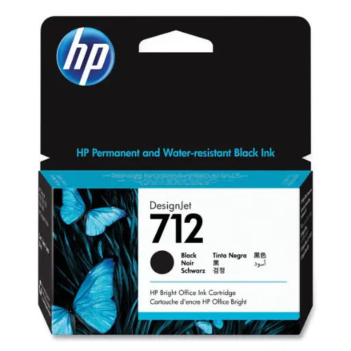 Original Ink Cartridge - HP 712 3ED70A Black