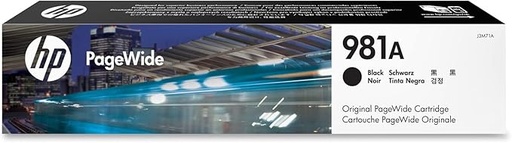 Original PageWide Cartridge - HP - 981A J3M71A Black