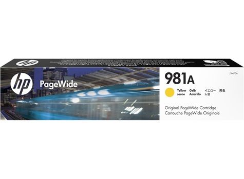 Original PageWide Cartridge - HP - 981A J3M70A Yellow