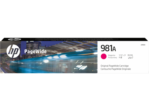Original PageWide Cartridge - HP - 981A J3M69A Magenta