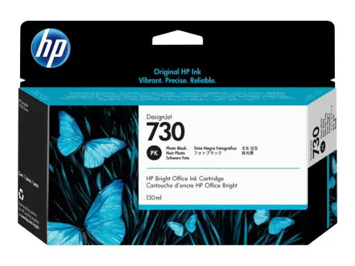 Original Ink Cartridge - HP 730 P2V67A Photo Black