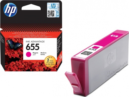Original Ink Cartridge - HP 655 CZ111AE Magenta
