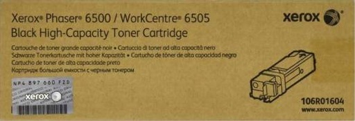 Original Cartridge - Xerox 106R01604 Black