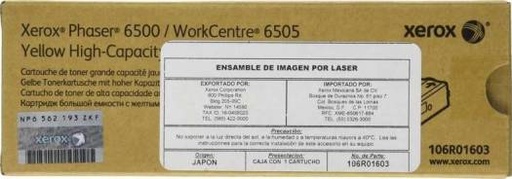 Original Cartridge - Xerox 106R01603 Yellow