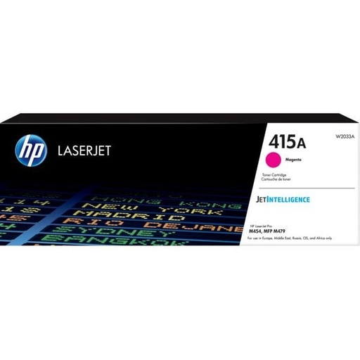 Original  Cartridge - HP - 415A (W2033A) Magenta (With Chip)