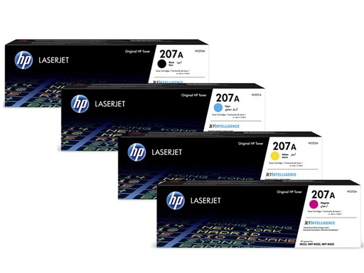 Original Cartridge - HP - 207A (W2210A/ W2211A/ W2212A/ W2213A) 4 Pack