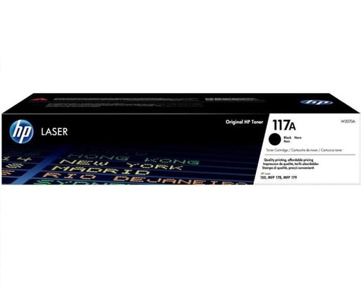 Original Cartridge - HP - 117A (W2070A) Black