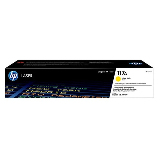 Original Cartridge - HP - 117A (W2072A) Yellow