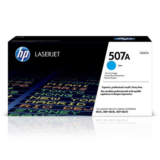 Original Cartridge - HP - 507A (CE401A) Cyan