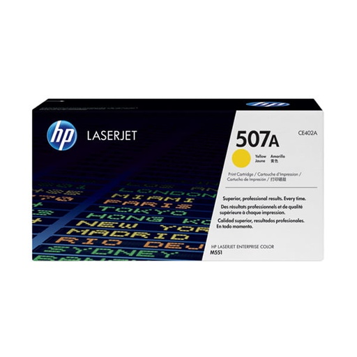 Original Cartridge - HP - 507A (CE402A) Yellow