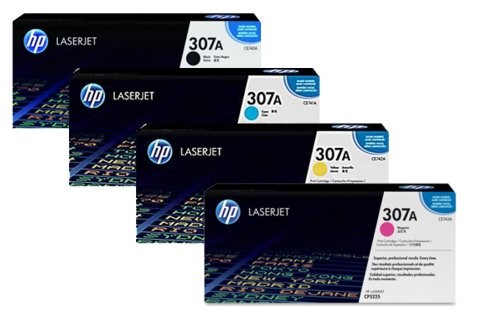 Original Cartridge - HP - 307A (CE740A/ CE741A/ CE742A/ CE743A) 4 Pack