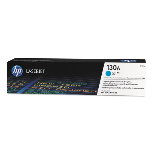 Original Cartridge - HP - 130A (CF351A) Cyan