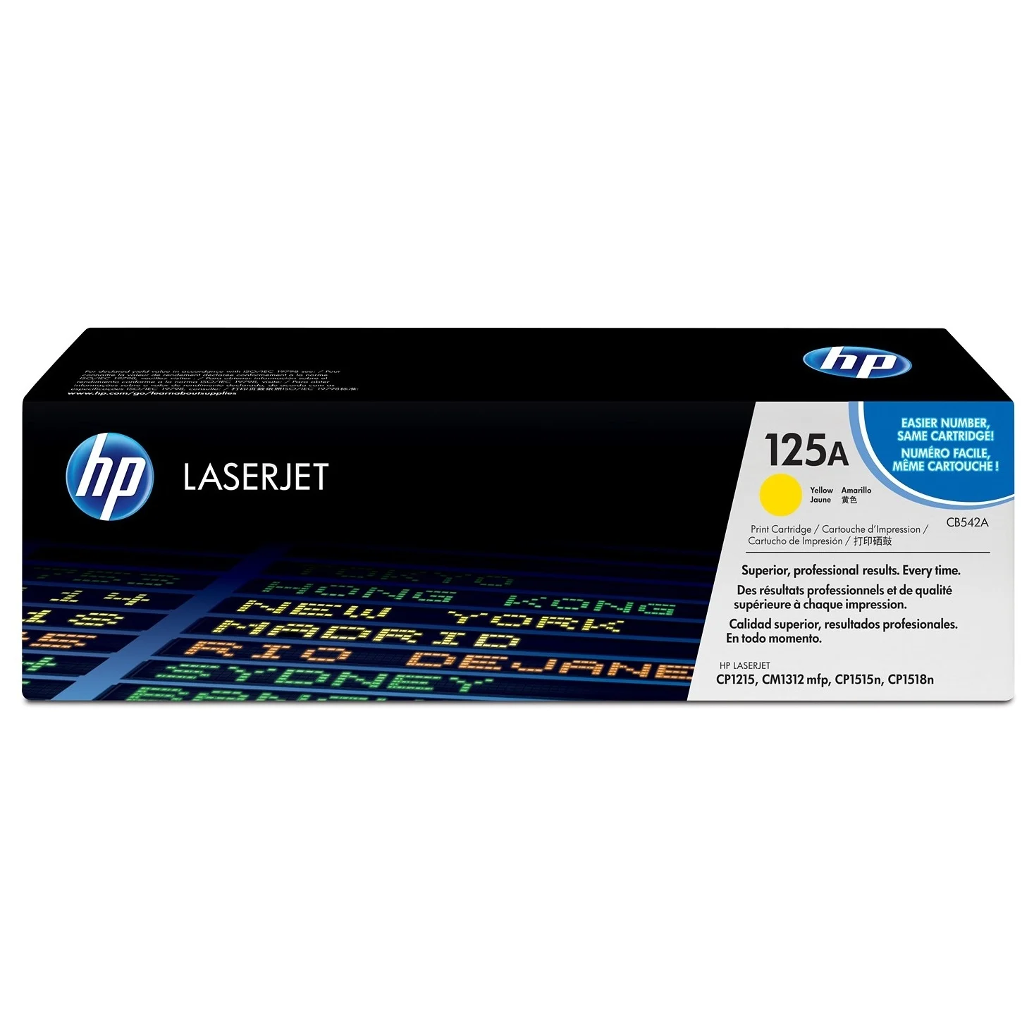 Original Cartridge - HP 125A CB542A Yellow