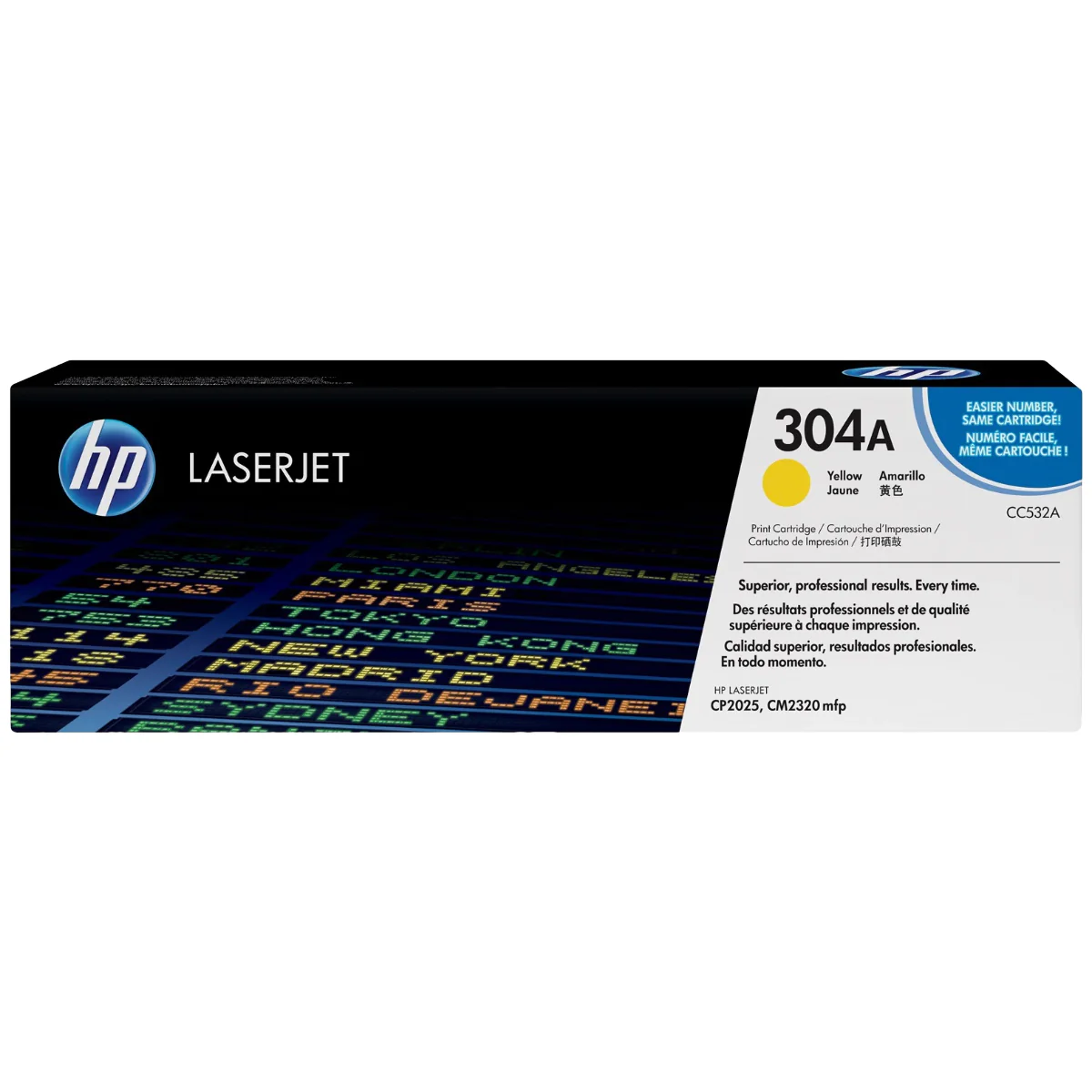 Original Cartridge - HP - 304A (CC532A) Yellow