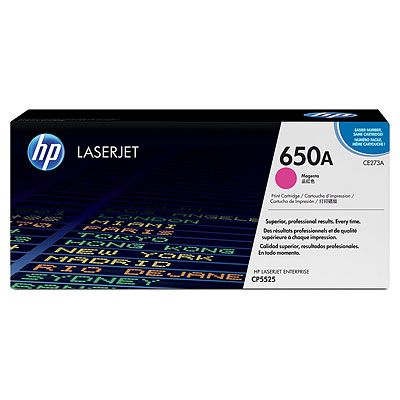 Original Cartridge - HP - 650A (CE270A) Magenta