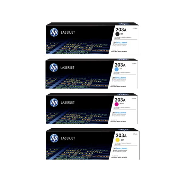 Original Cartridge - HP - 203A (CF540A/ CF541A/ CF542A/ CF543A) 4 Pack