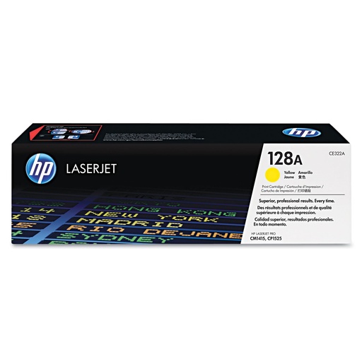 Original Cartridge - HP - 128A (CE322A) Yellow