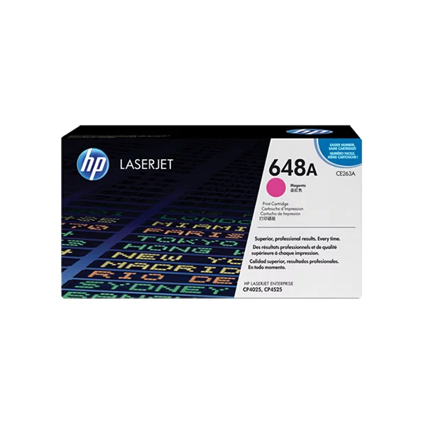 Original Cartridge - HP - 648A (CE263A) Magenta
