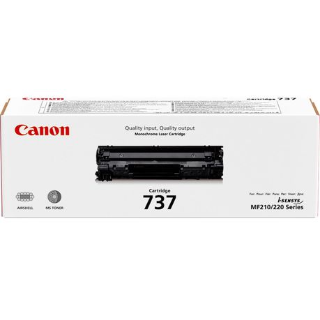 Original Cartridge - Canon 737 Black