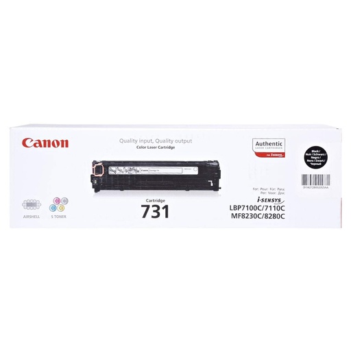 Original Cartridge - Canon 731 Black