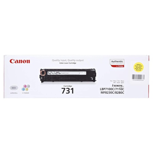 Original Cartridge - Canon 731 Yellow