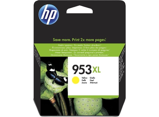 Original Ink Cartridge - HP 953XL F6U18AE Yellow