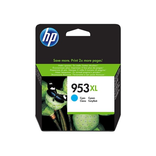 Original Ink Cartridge - HP 953XL F6U16AE Cyan