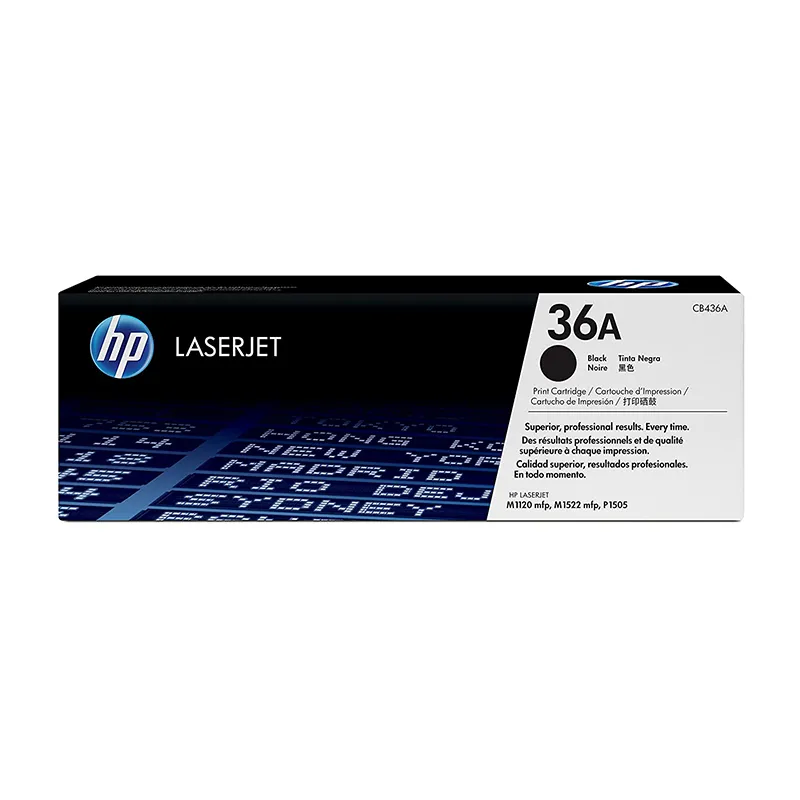 Original Cartridge - HP 36A CB436A Black